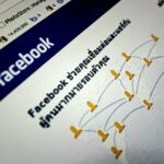Close-up view of a Facebook webpage interface in a browser window.